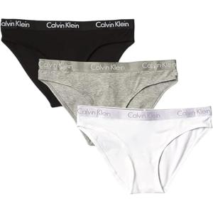 imageCalvin Klein Womens Motive Micro Stretch Multipack Bikini PantyBlack