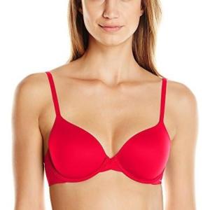 imageCalvin Klein Womens Perfectly Fit Lightly Lined TShirt Bra with Memory TouchRipe Mango
