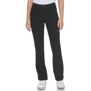 imageCalvin Klein Womens Super High Rise Straight DenimCreamsicle