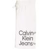 imageCalvin Klein Boys Pullon Fleece Jogger Shorts Drawstring ClosureWraparound White Fc04