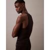 imageCalvin Klein Mens Cotton Classics 5Pack Tanks5 Black