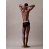 imageCalvin Klein Mens Intense Power 3Pack Hip BriefBlack Bodies W Carnival Blue  White  Misty Grey Logos