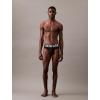 imageCalvin Klein Mens Intense Power 3Pack Hip BriefBlack Bodies W Carnival Blue  White  Misty Grey Logos