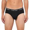 imageCalvin Klein Mens Micro Stretch 3Pack BriefBlack  Palm Leaf Stripebeau Blue  Foggy Mauve