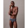 imageCalvin Klein Mens Micro Stretch 3Pack BriefHemisphere Blue  Plein Air  Convoy