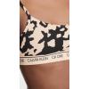 imageCalvin Klein Womens CK One Cotton Unlined BraletteCutout PrintCharming Khaki