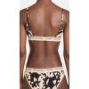 imageCalvin Klein Womens CK One Cotton Unlined BraletteCutout PrintCharming Khaki