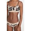 imageCalvin Klein Womens CK One Cotton Unlined BraletteCutout PrintCharming Khaki