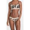 imageCalvin Klein Womens CK One Cotton Unlined BraletteCutout PrintCharming Khaki