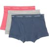 Cerise Lipstick  Grey Heather  Blue Edge