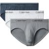 imageCalvin Klein Mens Micro Stretch 3Pack BriefHemisphere Blue  Plein Air  Convoy