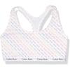imageCalvin Klein Womens Carousel Logo BraletteLogo Stripe