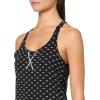 imageCalvin Klein Womens Jersey Tank and Short Pajama SetBlack W White Allover Ck Logo