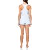 imageCalvin Klein Womens Jersey Tank and Short Pajama SetModern Gingham  Omphalodes