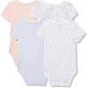 imageCalvin Klein babygirls 4 Pack BodysuitHalogen BlueRoseWhite