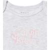 imageCalvin Klein babygirls 4 Pack BodysuitSilver HeatherShrinking VioletPale Lilac