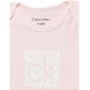 imageCalvin Klein babygirls 4 Pack BodysuitSilver HeatherShrinking VioletPale Lilac