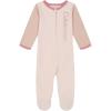 imageCalvin Klein Baby Girls Footed CoverallCreole PinkRose SmokeRose Elegance