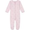 imageCalvin Klein Baby Girls Footed CoverallPrinted Bright White