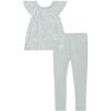 imageCalvin Klein girls 2pc Tunic Legging SetMercuryEgret