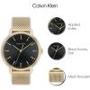 imageCalvin Klein Mens Quartz Watches Uncompromising StyleBlack Gold