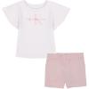 imageCalvin Klein babyboys 2pc Short SetShrinking VioletLilac