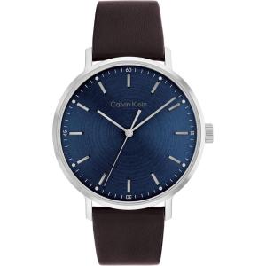 imageCalvin Klein Mens Quartz Watches Uncompromising StyleBlue Brown