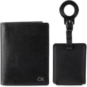 imageCalvin Klein Mens Wallet SetsMinimalist Bifold and Card CasesBlack Passport
