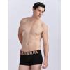 imageCalvin Klein Mens Intense Power 3Pack Low Rise TrunkBlack Bodies W Papaya Punch  White  Moonlight Jade Logos