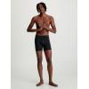 imageCalvin Klein Mens Micro Stretch 3pack Low Rise TrunkMulticoloured Bchrcl Hthr  Mrngsd Yw  Flg Grn Lg