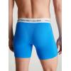 imageCalvin Klein Mens Micro Stretch 3pack Low Rise TrunkMulticoloured Gry Hthr  Wht  Palace Blue W Wh Wb
