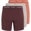 imageCalvin Klein Mens Micro Stretch 3pack Low Rise TrunkMulticoloured Rock Ridge  Fudge  Bruschetta