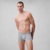 imageCalvin Klein Mens Ultra Soft Modern Modal 3Pack TrunkGrey Heather  Chalk  Saltwater Aqua