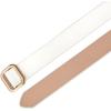 imageCalvin Klein Womens Casual Slim Width Fashion Belt for Jeans Trousers and DressesBoneSaddle