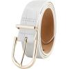 imageCalvin Klein Womens Casual and Dress Fashion BeltsWhite Croc