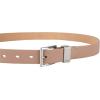 imageCalvin Klein Womens Metal Loop Slim 1 Inch Fashion Belt for Trousers Jeans DressesLight Brown