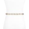 imageCalvin Klein Womens Slim Mesh and Chain Fashion Waist Belts for Dresses TrousersGold