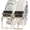 imageCalvin Klein Womens TwoinOne Reversible Dress Casual Belts for Jeans Trousers and DressesGreyWhite Dress