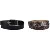 imageCalvin Klein Womens Casual and Dress Fashion BeltsBlack  Snake Print