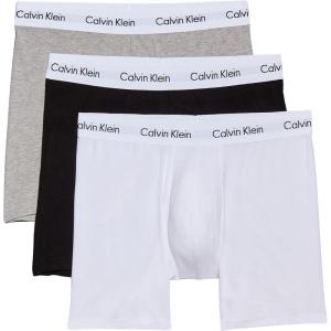 imageCalvin Klein Mens Micro Stretch 3pack Low Rise TrunkBlack  White  Grey Heather