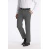 imageCalvin Klein Mens Modern Fit Dress Pants  Suit Pants for Men  Performance Stretch Fabric Flat Front ReadytoWearMedium Grey