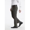 imageCalvin Klein Mens Modern Fit Dress Pants  Suit Pants for Men  Performance Stretch Fabric Flat Front ReadytoWearTaupe