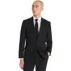 imageCalvin Klein Mens Slim Fit Suit Separates Jacket and Pants Sold SeparatelyMidnight Black