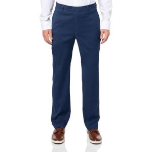 imageCalvin Klein Mens Slim Fit Stretch Dress Pants  WrinkleResistant Tailored FitBlue