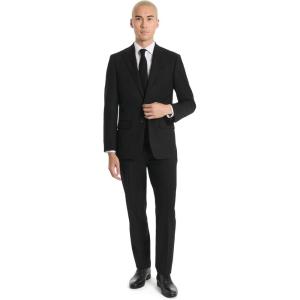 imageCalvin Klein Mens Slim Fit Suit Separates Jacket and Pants Sold SeparatelyMidnight Black