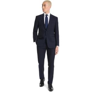 imageCalvin Klein Mens Slim Fit Suit Separates Jacket and Pants Sold SeparatelyNavy Blue