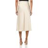 imageCalvin Klein Womens Matte Satin Midi SkirtOatmeal