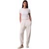 imageCalvin Klein Womens Monogram Logo JoggersWhite Greige