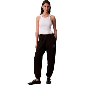 imageCalvin Klein Womens Monogram Logo JoggersBlack