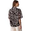 imageCalvin Klein Jeans Womens Chiffon Printed Wrap TopBlack